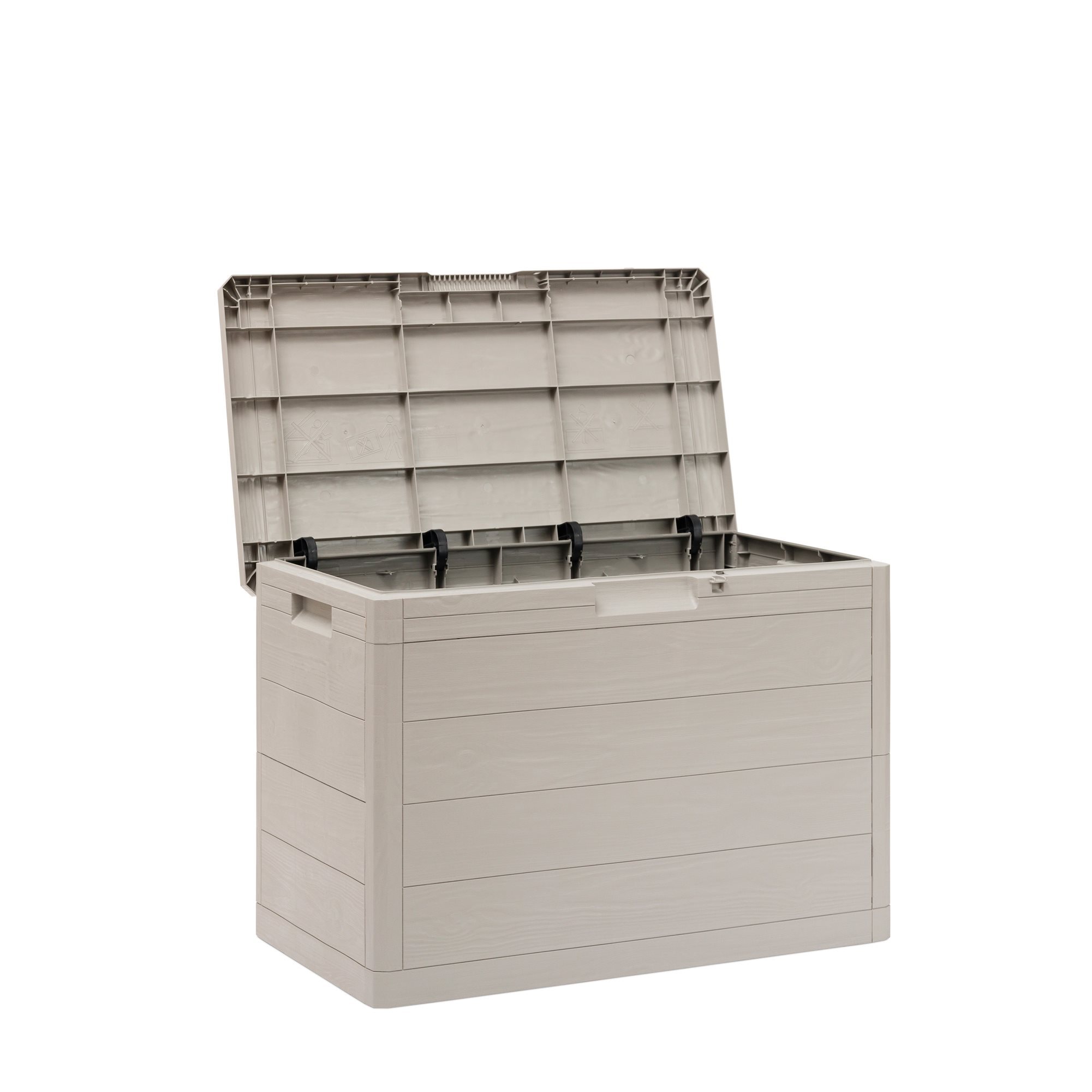 Μπαούλο Αποθήκευσης Toomax Woody's 160L, Μ77,5xΠ44,5xΥ52,7cm - Εικόνα 2